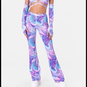 Rave On Flare Pants & Arm Covers Adika